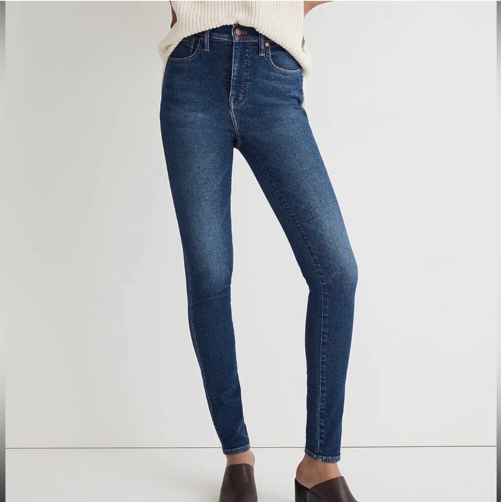 Madewell 10” high rise skinny sz 27
